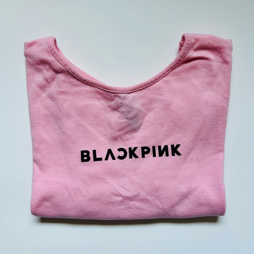 H&M x Blackpink Pink Crop Top Size M - Picture 4 of 7